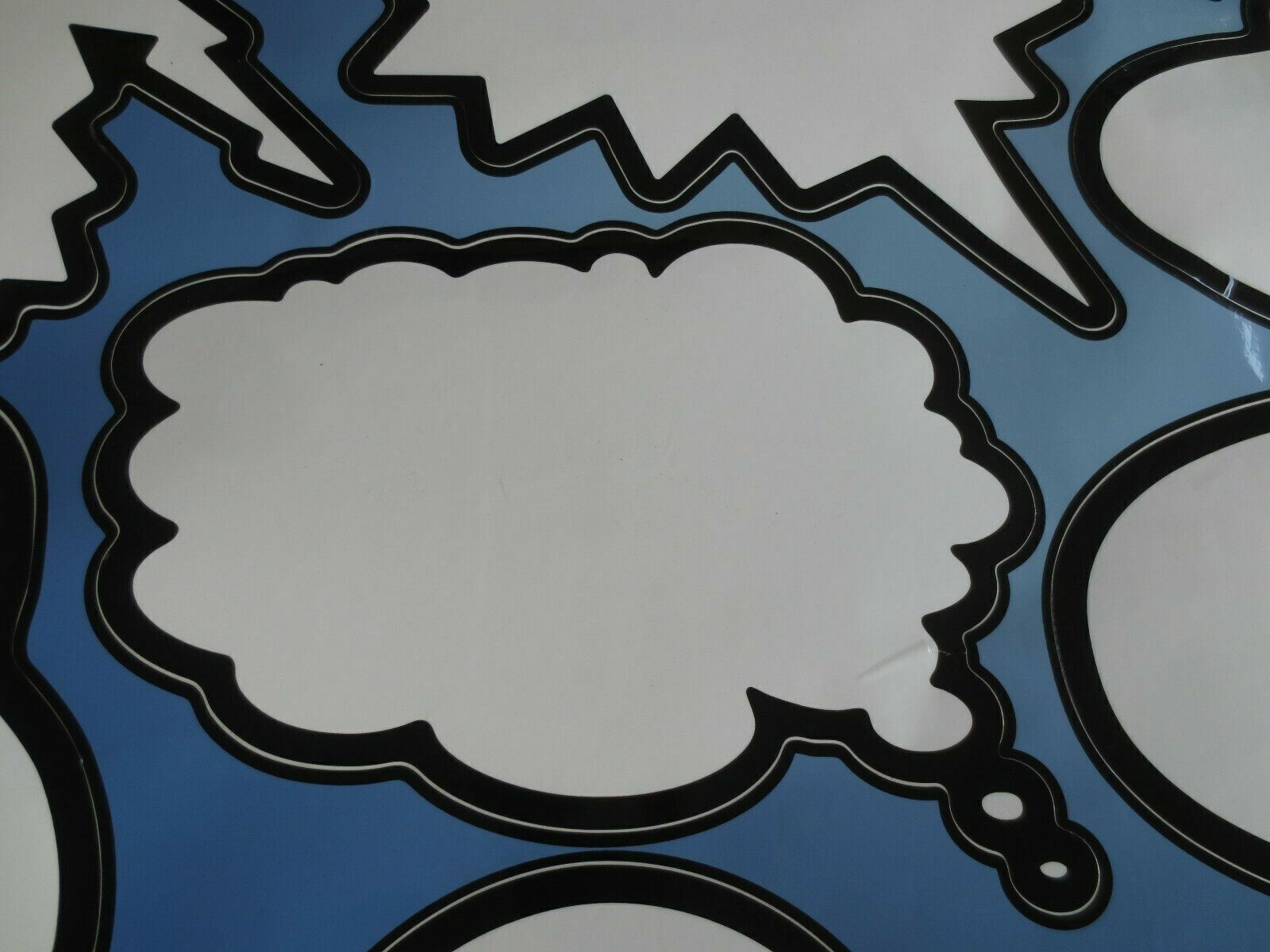 Dry Erase: Thought Bubbles – Large Removable Wall Decals by FATHEAD Peel & Stick