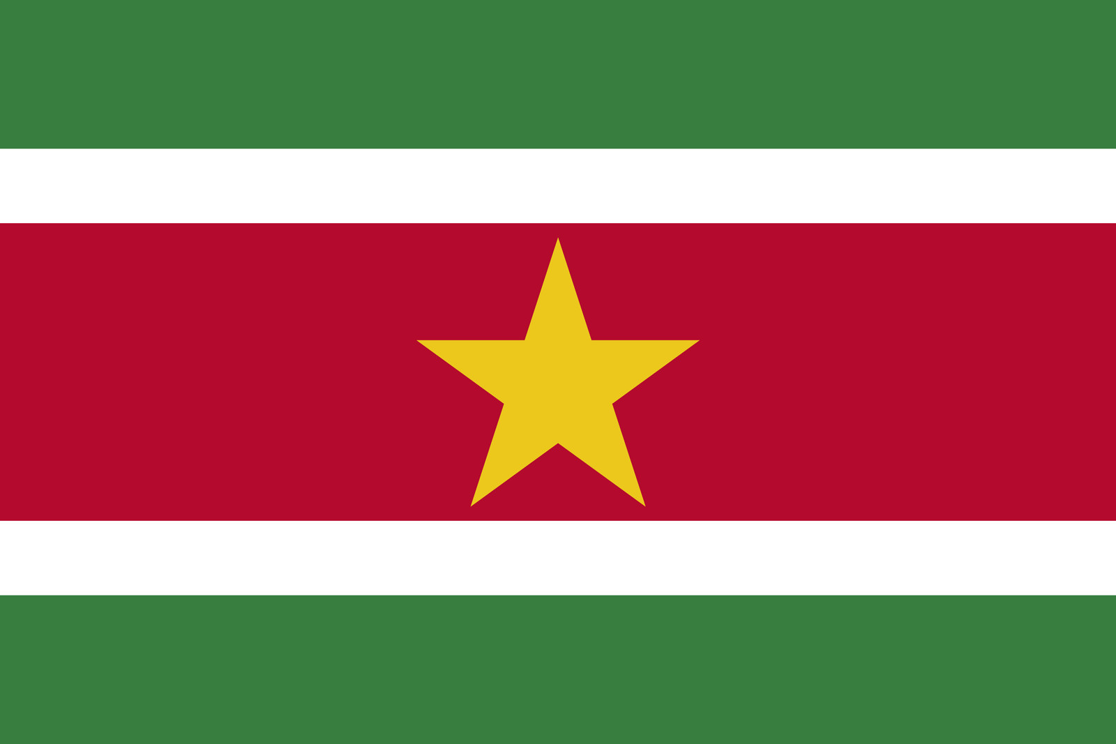 Suriname Flag Sticker Decal