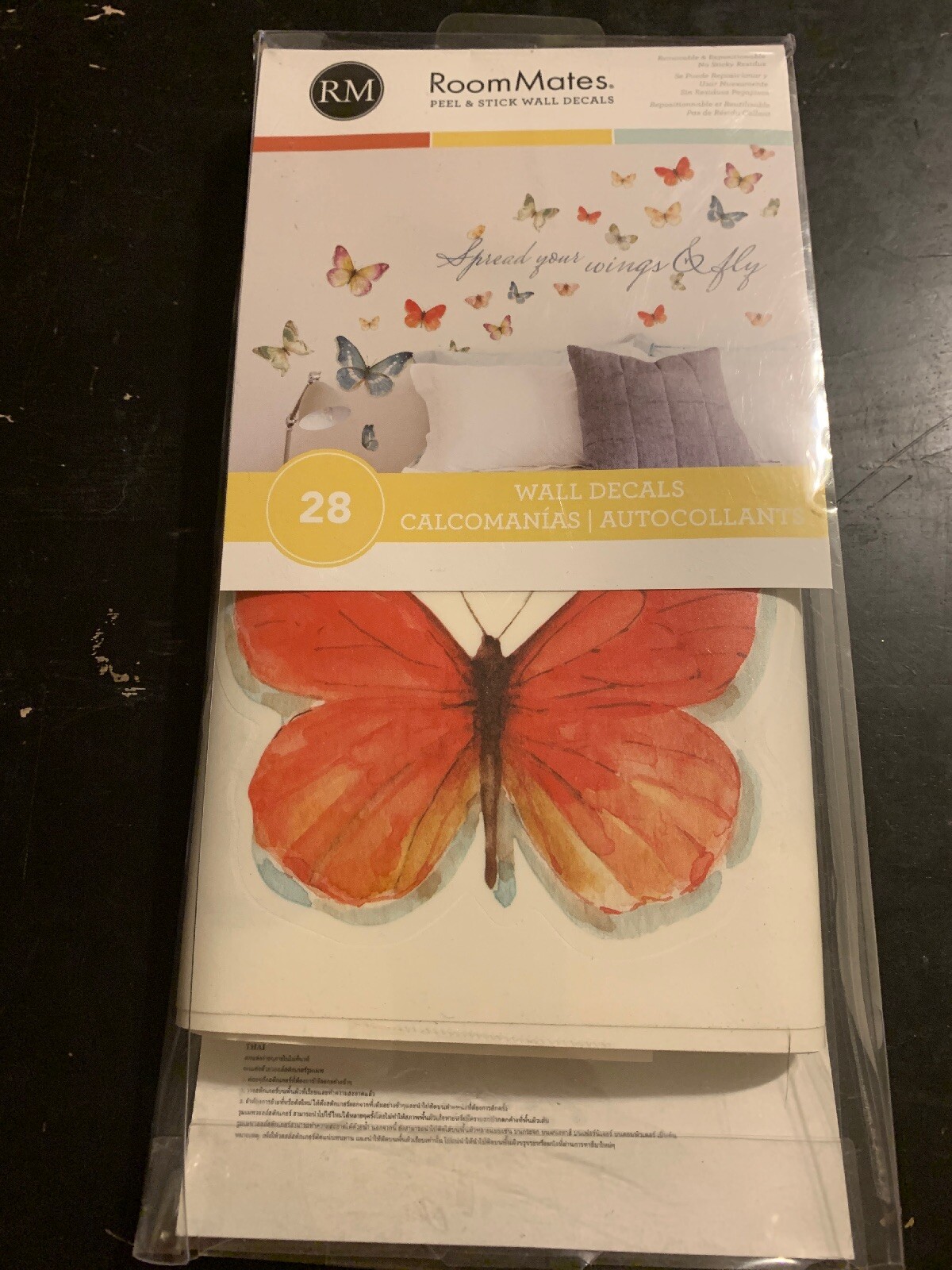 Peel & Stick Wall Decals: 28 Count (New)
