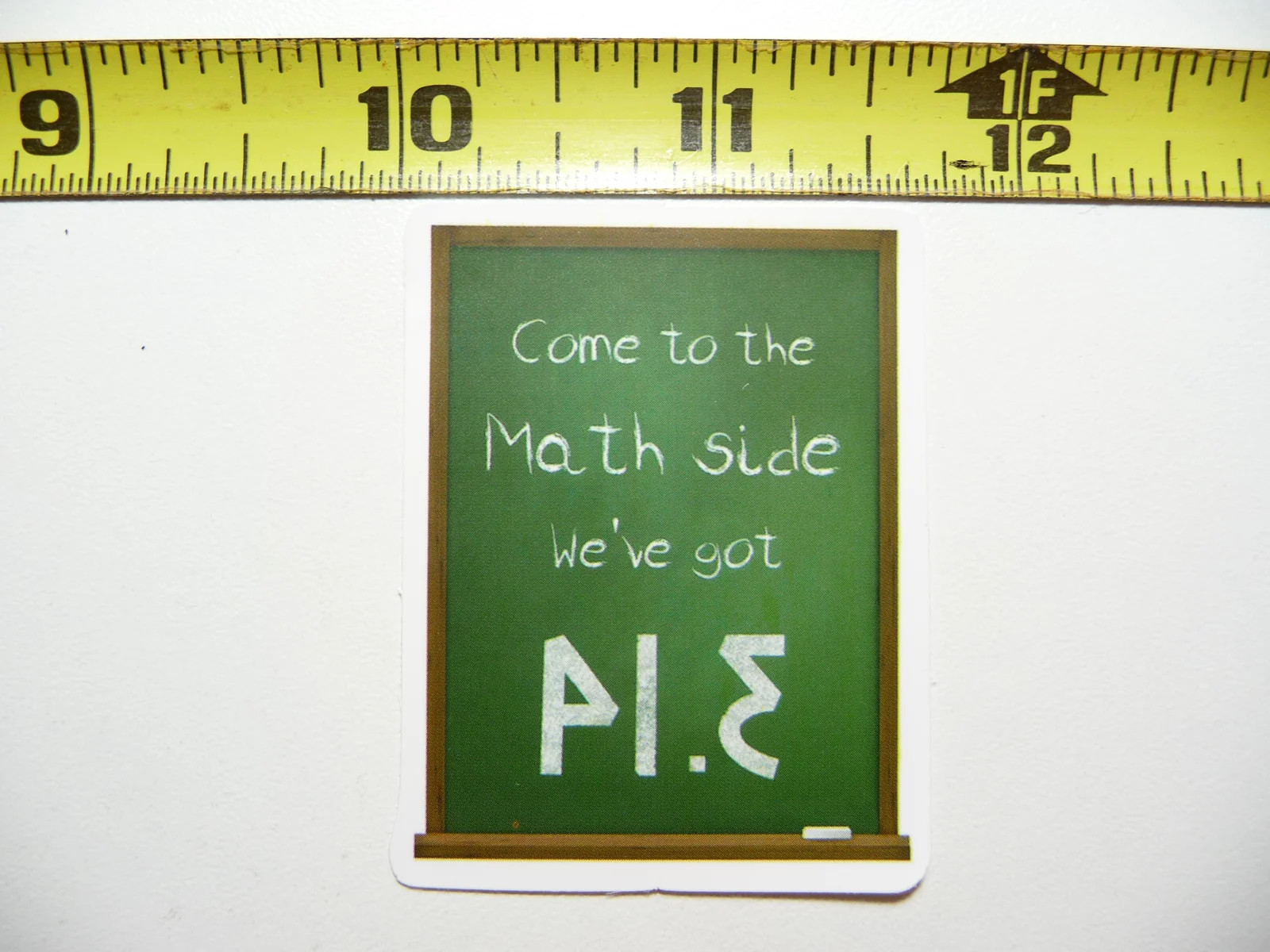WE'VE GOT PI 3.14 DARK SIDE MATH SMALL STICKER DECAL MATHEMATICS SCHOOL TEACHER