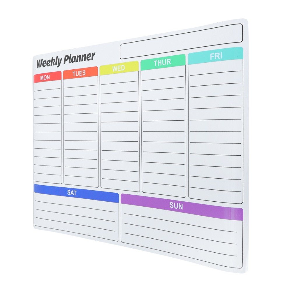 Monthly Planner Whiteboard Adhesive Dry Erase Decal Wall Calendar