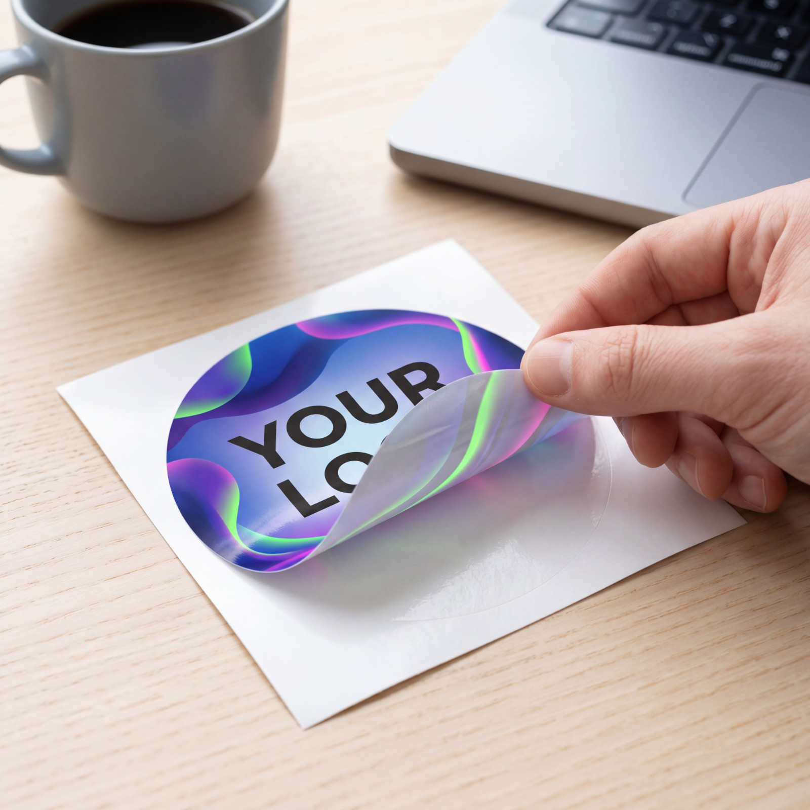 Custom Logo Stickers Die Cut Vinyl Decals Waterproof UV Resistant 2"-20" Size