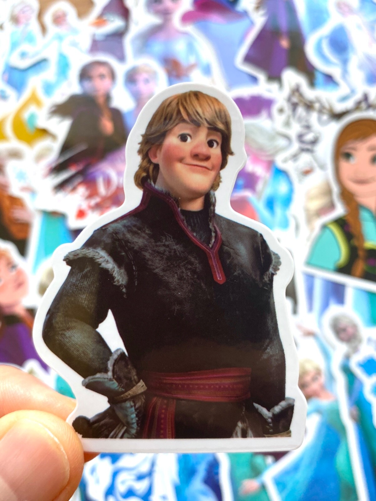 5-50 pcs Frozen Stickers, Cute Disney Princess Elsa Anna Olaf Laptop Decals