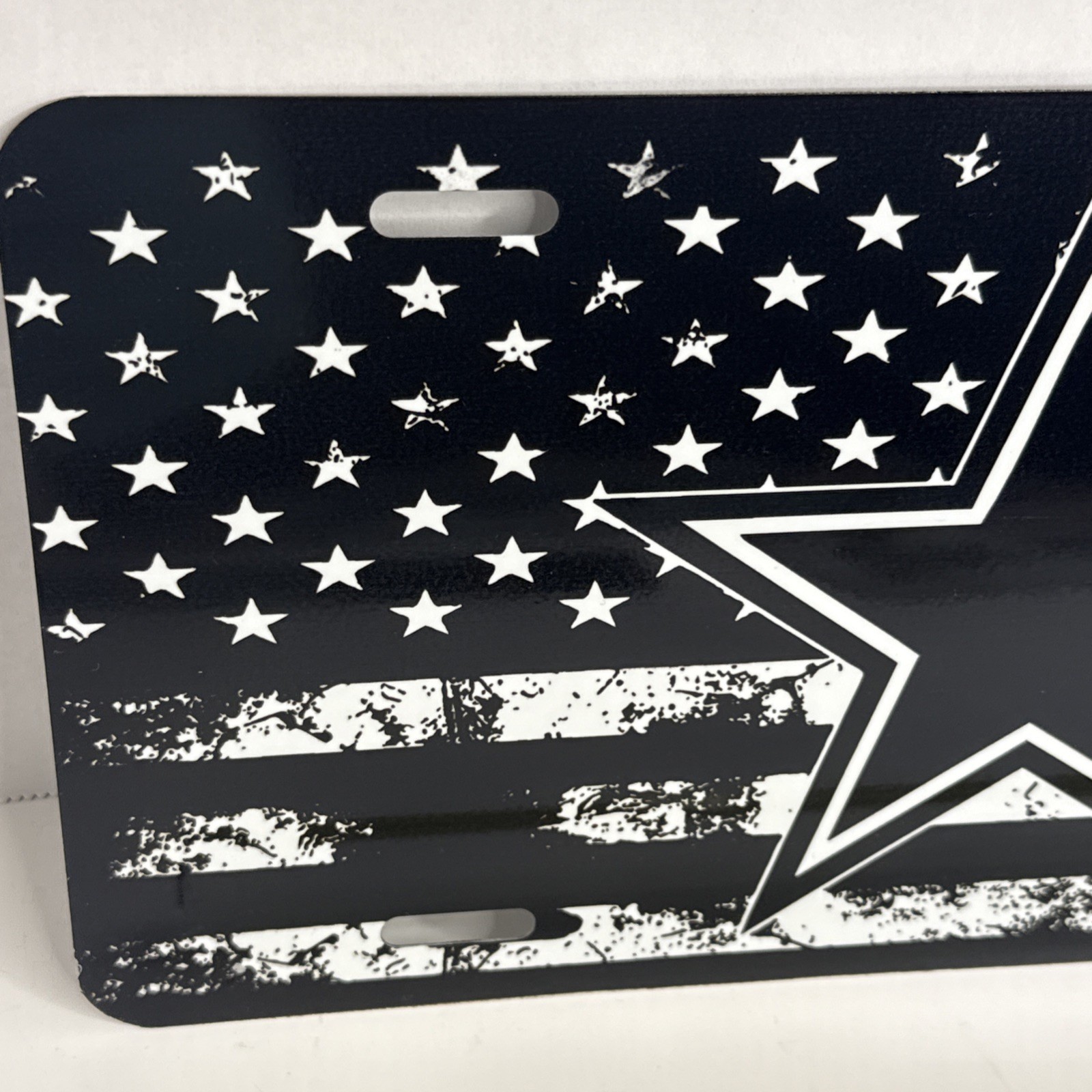 American flag License plate auto car bike wall sign mancave gift ideas