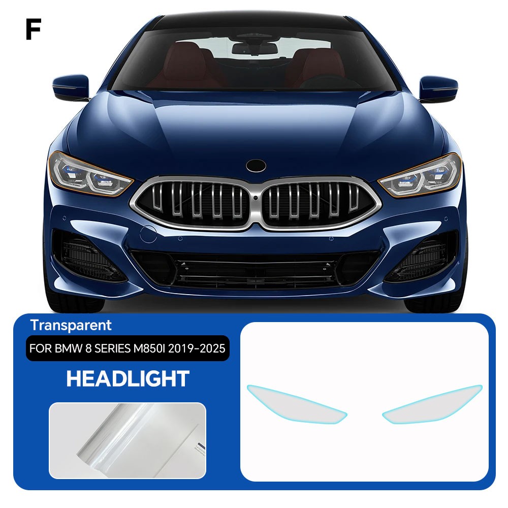 Full Car For BMW 8 Series M850i 2019-2025 M840i Precut Paint Protection Film PPF
