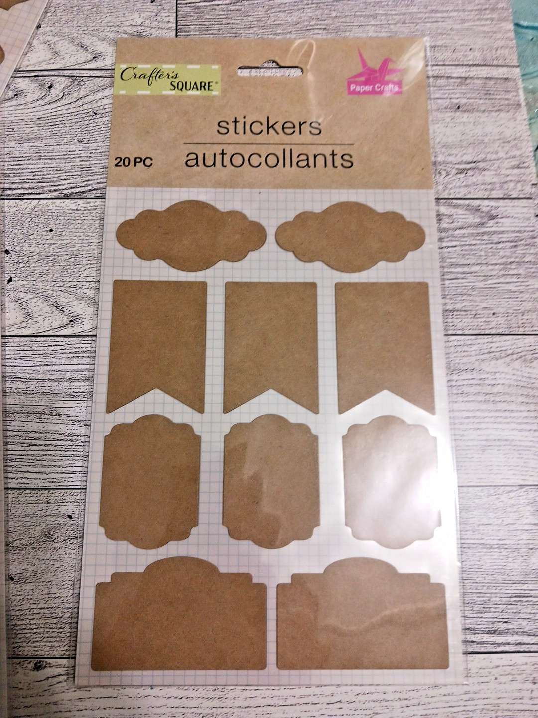 Sticker Labels 178 craft paper stickers. Labels for jars, bottles, containers.
