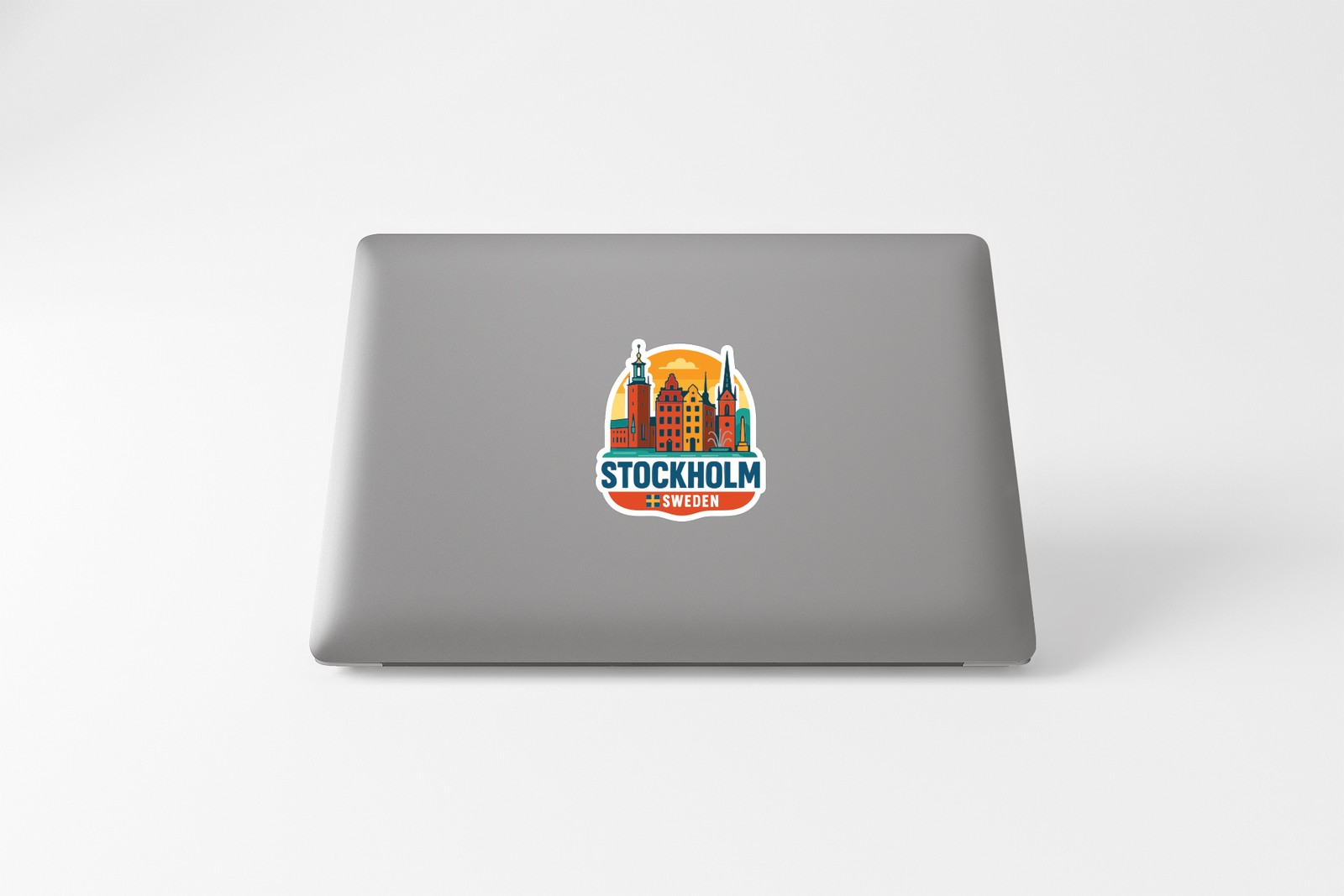 Stockholm Sweden Sticker Decal Vinyl Die-Cut City Skyline Landmark Design