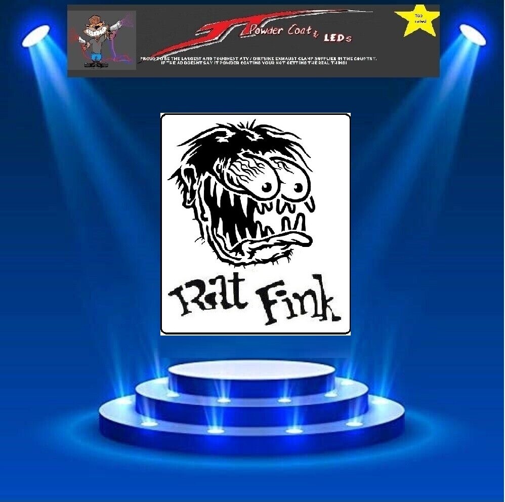 RAT FINK Stencil Template Airbrush Paint 5X6