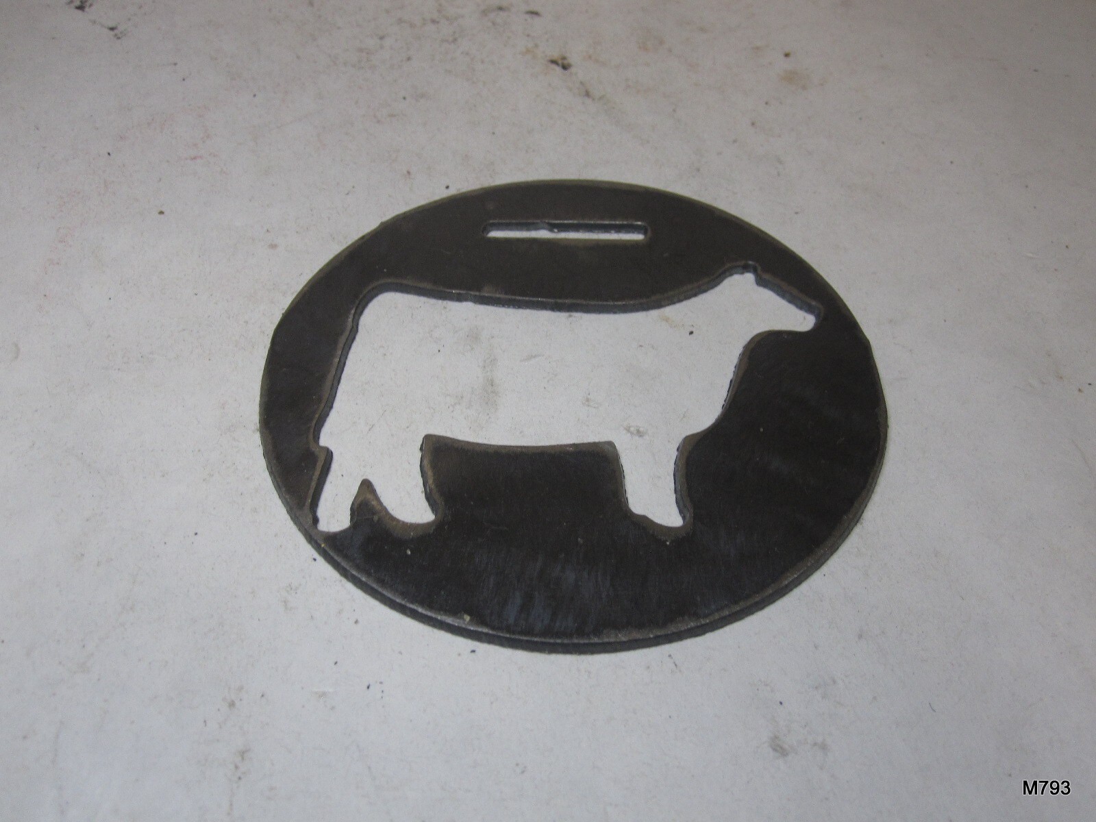 Cow stencil metal stencil 4 – 11/16" inch wood working general purpose stencil