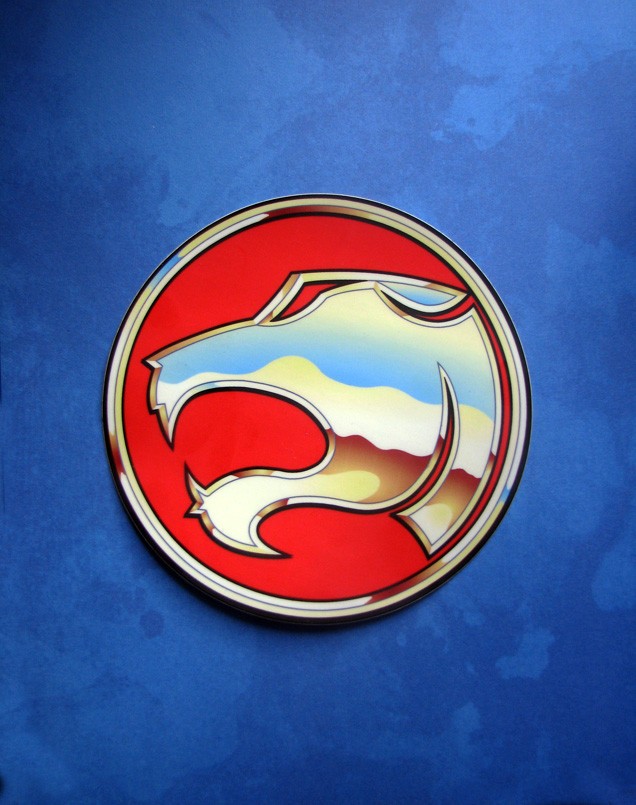 Big ThunderCats Logo Sticker 5" Vinyl Decal Lion Cat 80s Cartoon Symbol
