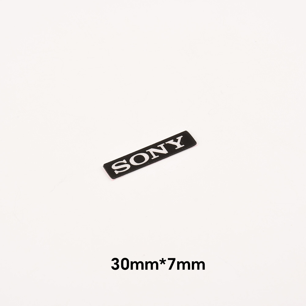 4Pcs Hard plastic Sticker SONY replacement Badge Logo Camcorder DIY Decoration
