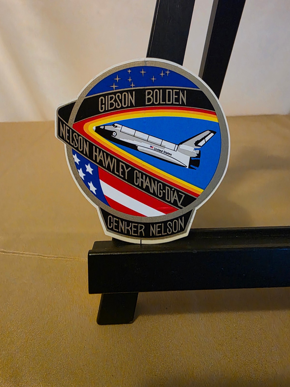 NASA Space Shuttle flight STS-61C sticker 3 1/2 inches