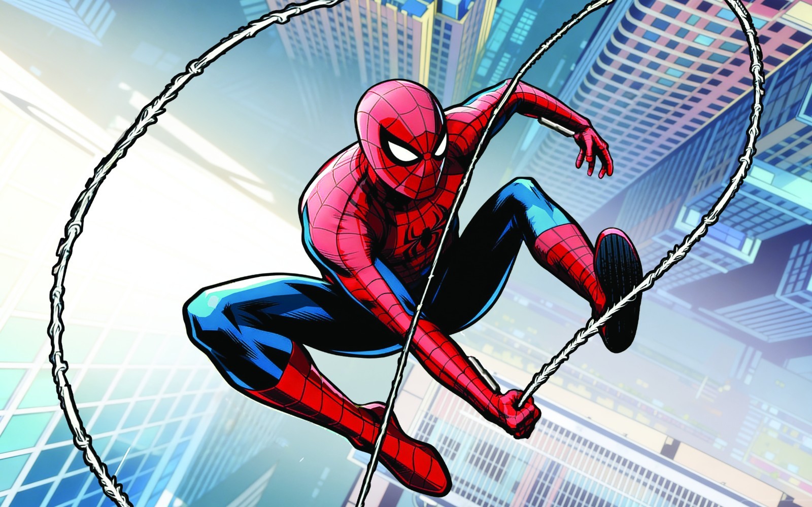 Build-A-Sticker — Spider-Man Brand New Day Poster | Fan Art Die-Cut Set
