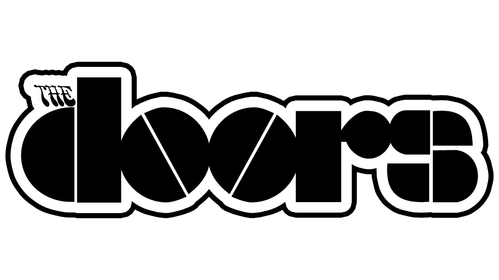 The Doors sticker weatherproof bumper vinyl decal