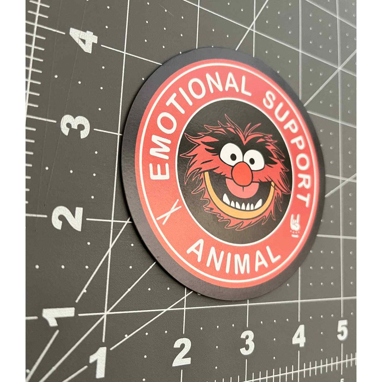 Emotional Support Animal | Magnet | Muppets | Support Animal | Vinyl Magnet |