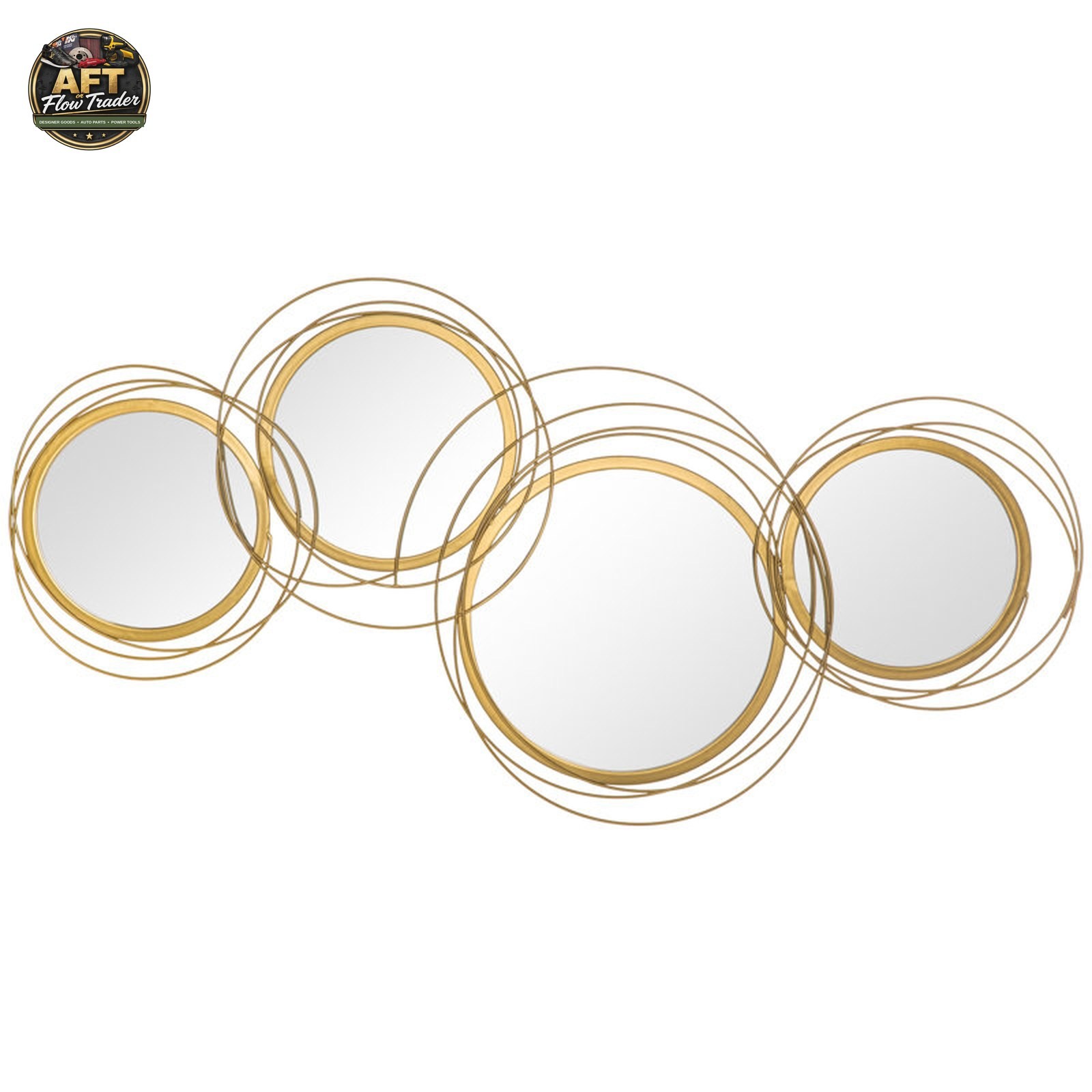 Modern Abstract Wall Decor on Metal