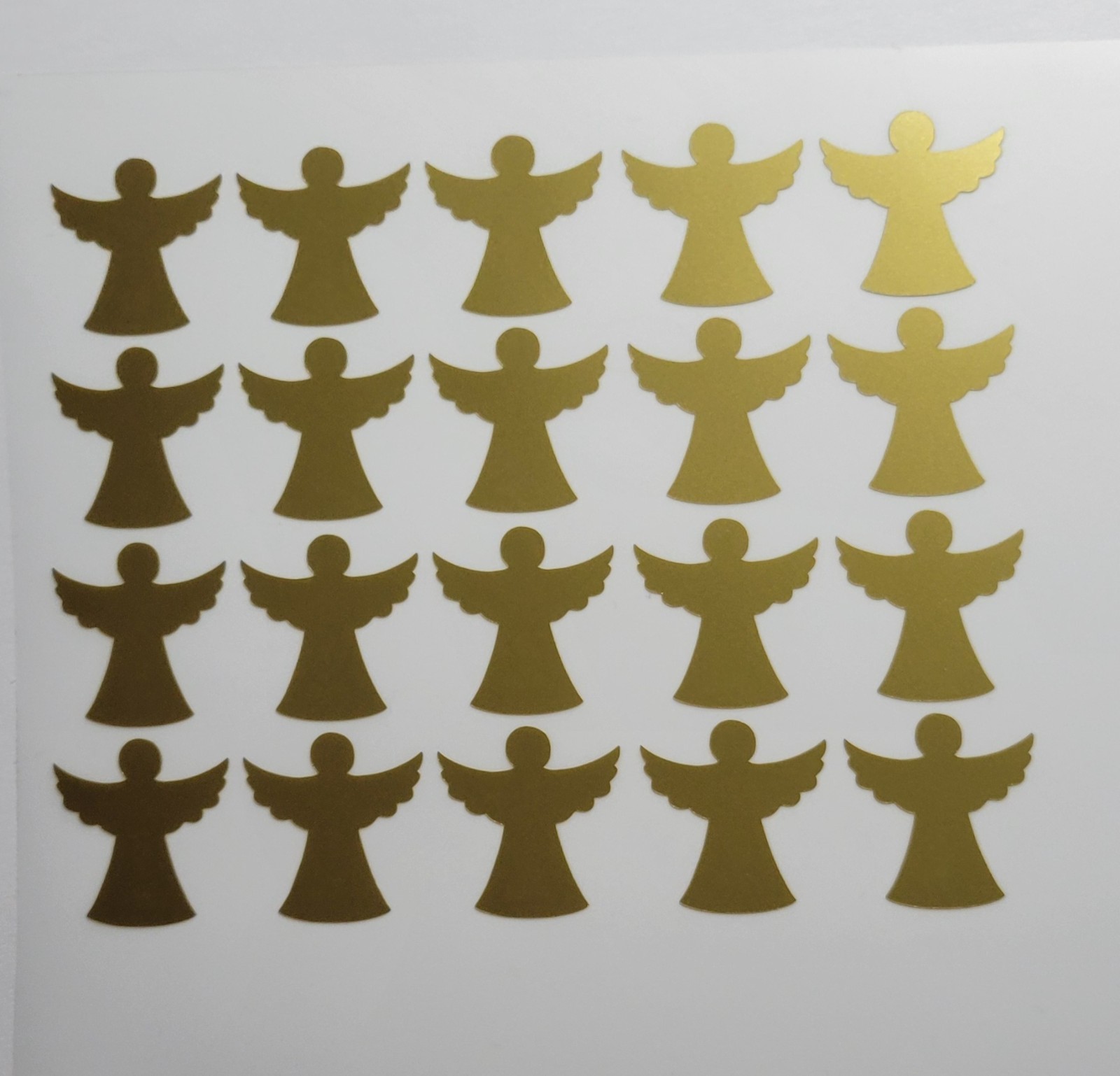 20 Angels Stickers, Vinyl Sticker , 1" Angel Stickers,Holiday,Christmas
