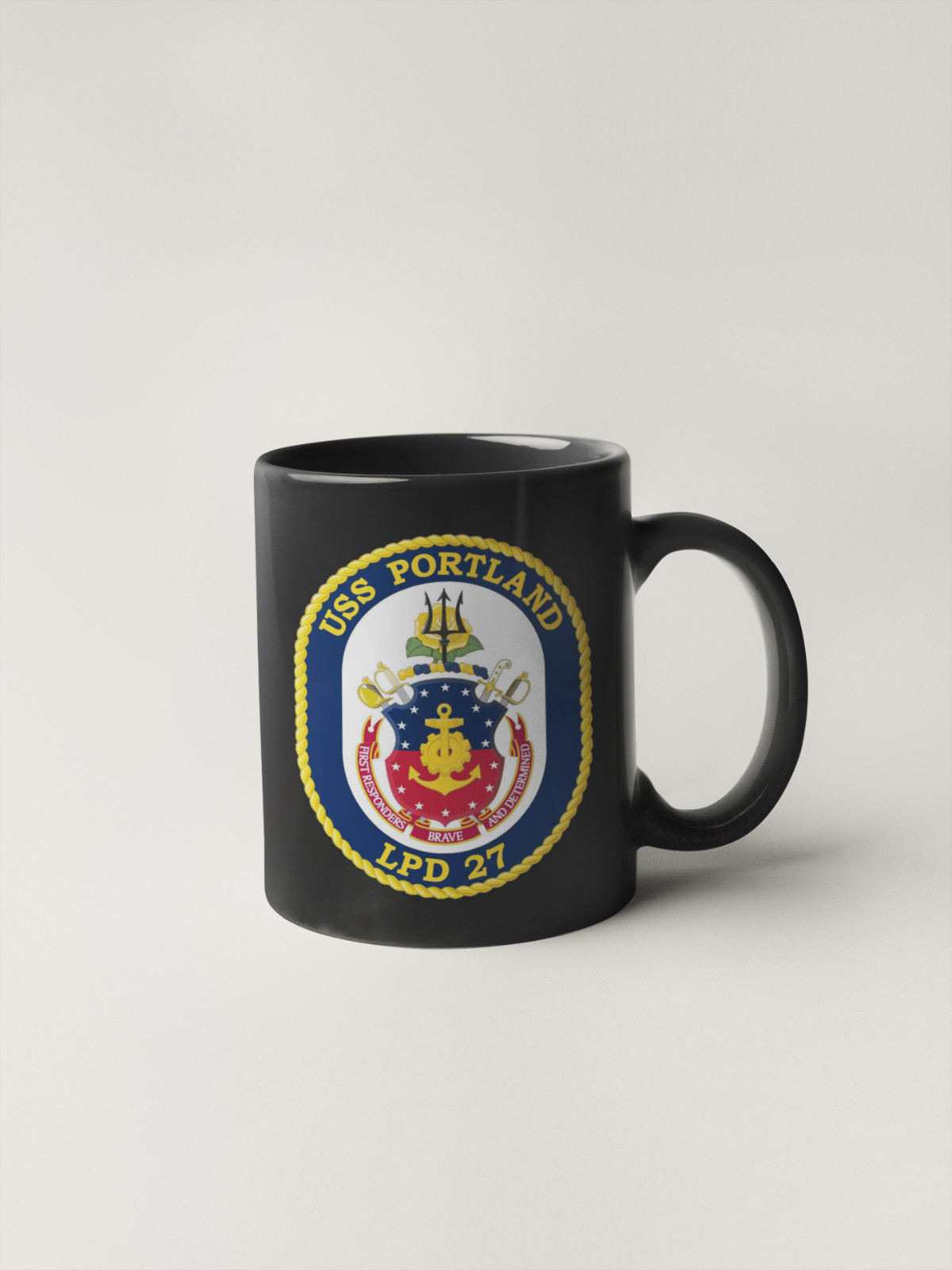 LPD-27 USS Portland Badge Sticker Decal San Antonio Class