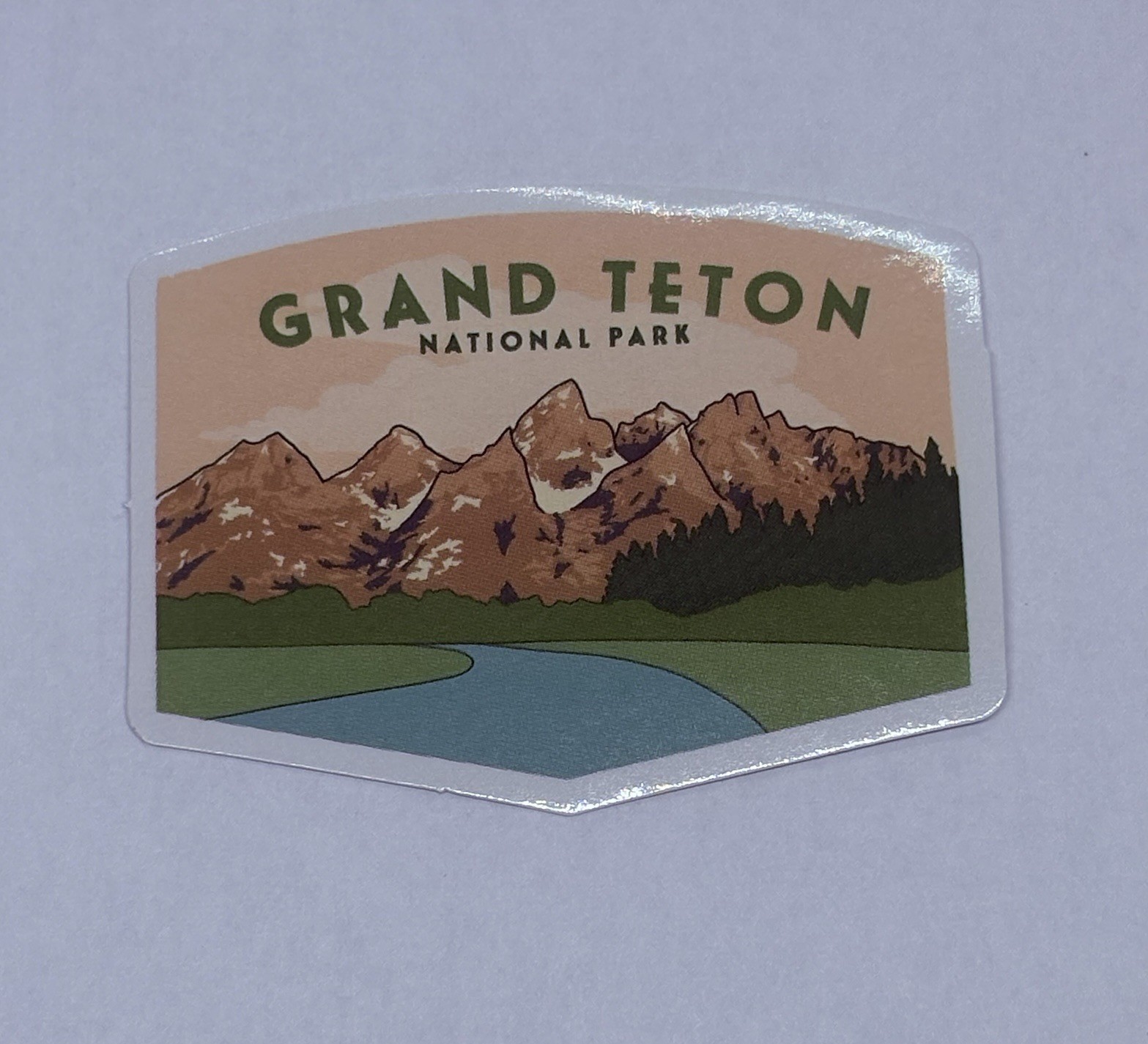 Grand Teton National Park Sticker Travel Scenic Road Decal Vinyl Souvenir Tc9