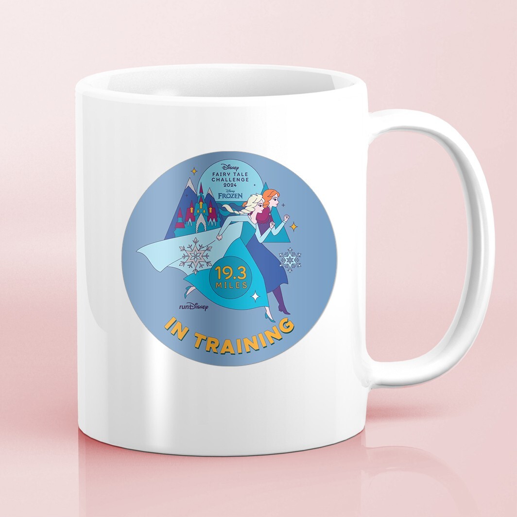 RunDisney Princess Races 2024 Fairy Tale 19.3 IN TRAINING Water Bottle Sticker