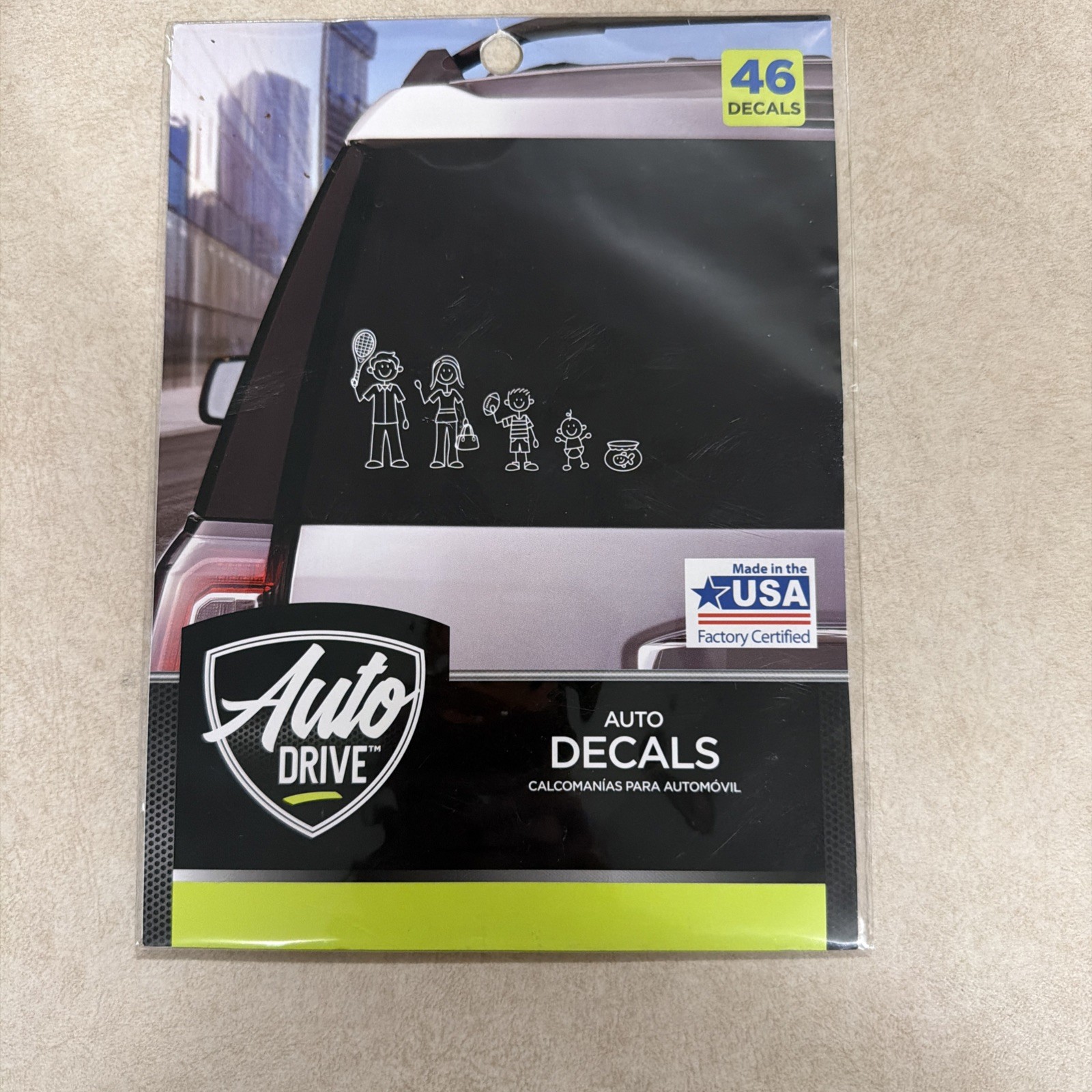 Auto Drive/Traditional Family/Decal – For Cars/Trucks/46 Exterior Brand New