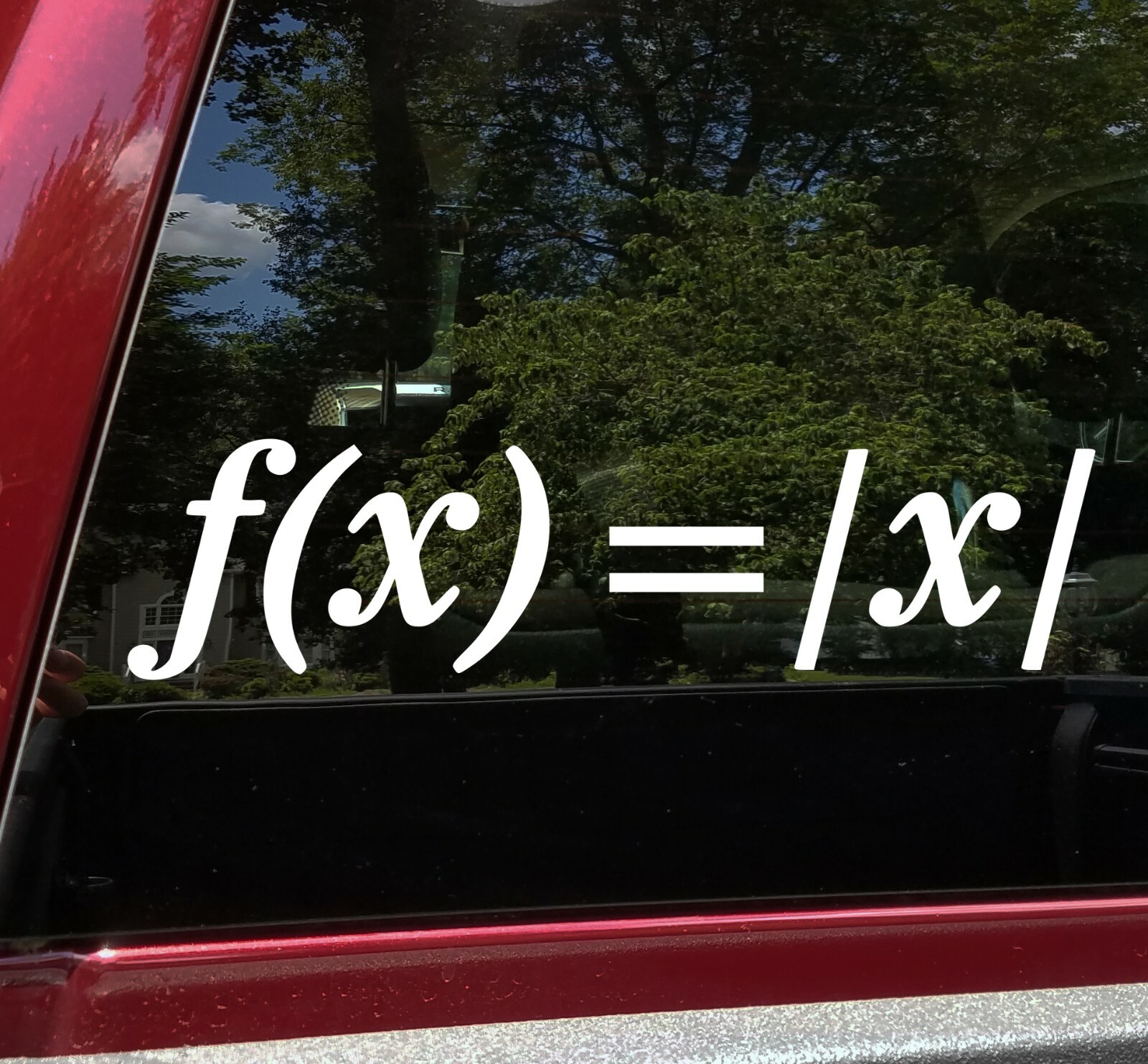 Stay Positive Math Equation Vinyl Decal – Avoid Negativity – Die Cut Sticker