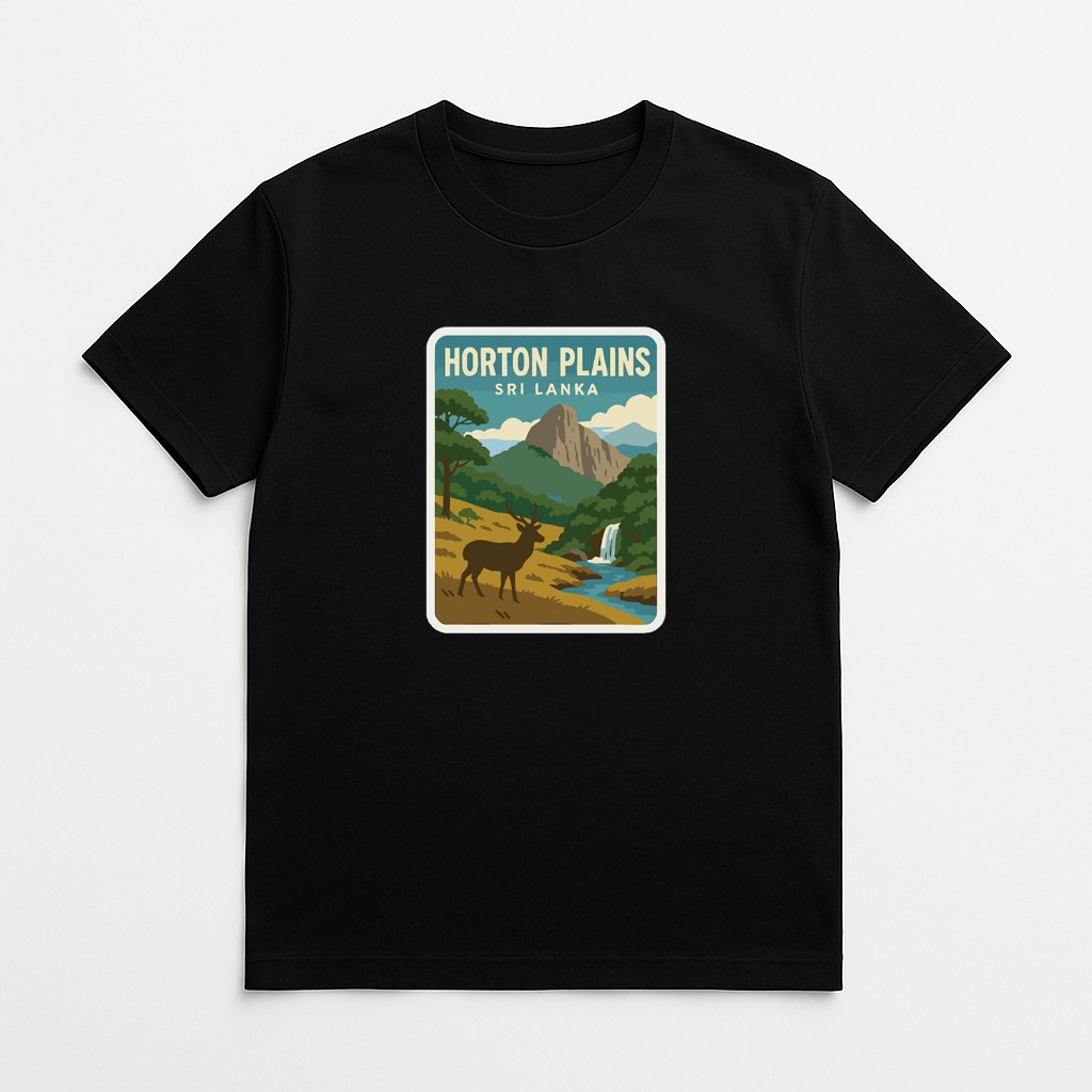 Horton Plains Sri Lanka Iron On Heat Transfer Vinyl HTV World National Parks