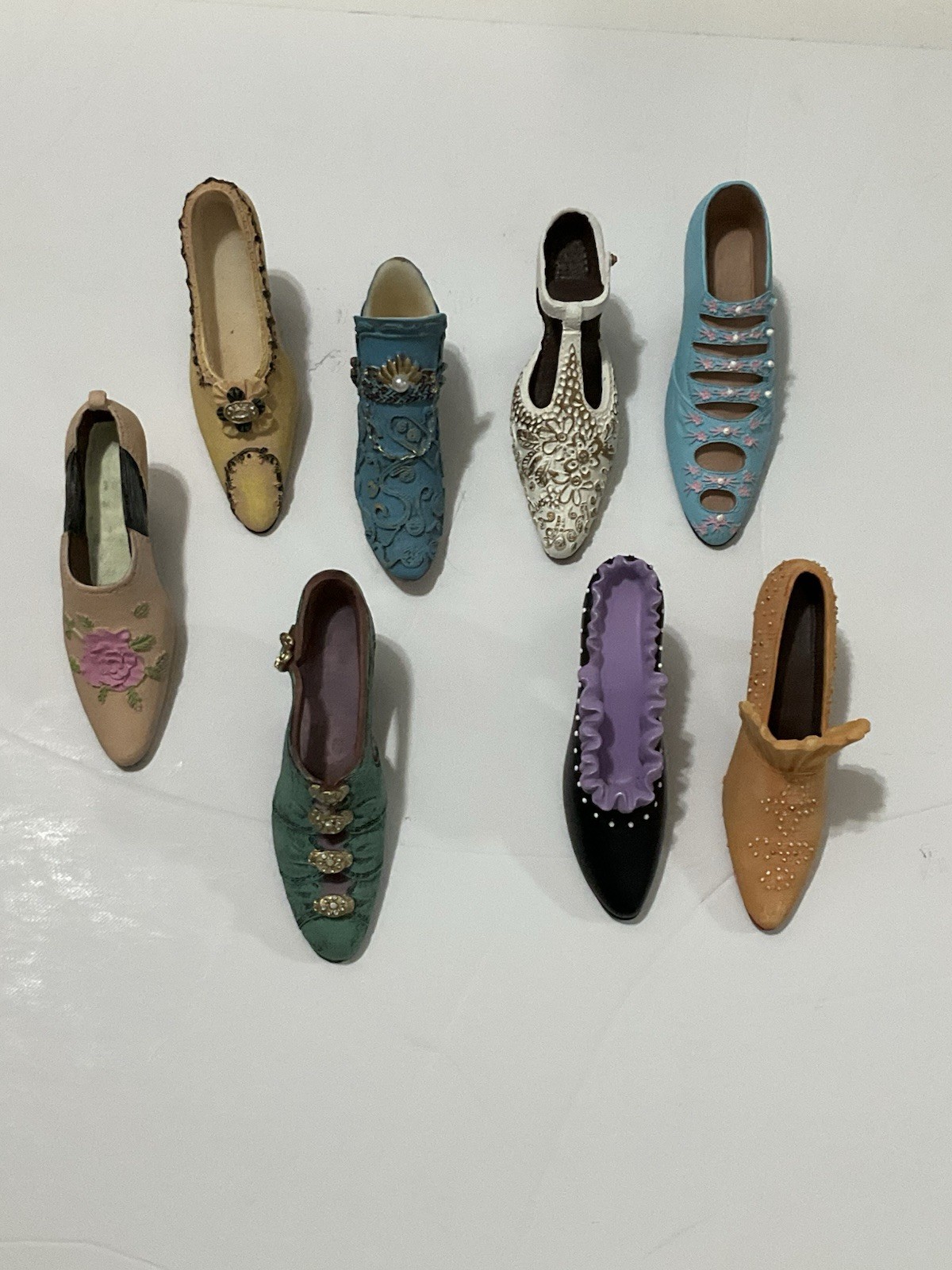 Vintage Decor Small Shoes Good For Vanities Or Decorate Lot If 8