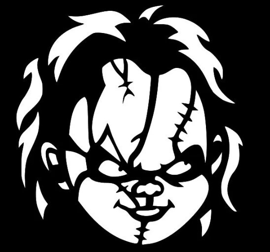 CHUCKY Child's Play Horror Vinyl Decal Car Sticker Wall Truck CHOOSE SIZE COLOR