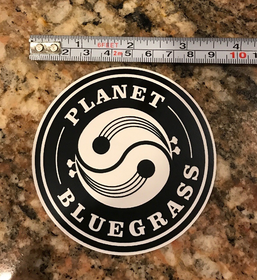 Telluride Blugrass Festival Sticker – Planet Bluegrass Sustainable Festivation