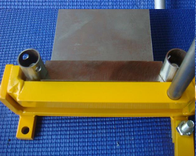 HOT Manual 100mm width sheet metal iron aluminum copper plate bending machine