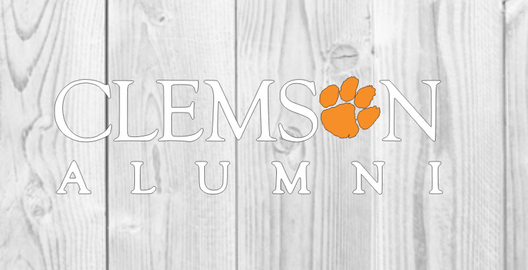 Clemson Tigers-Alumni Vinyl Decal- National Champions Go Tigers!
