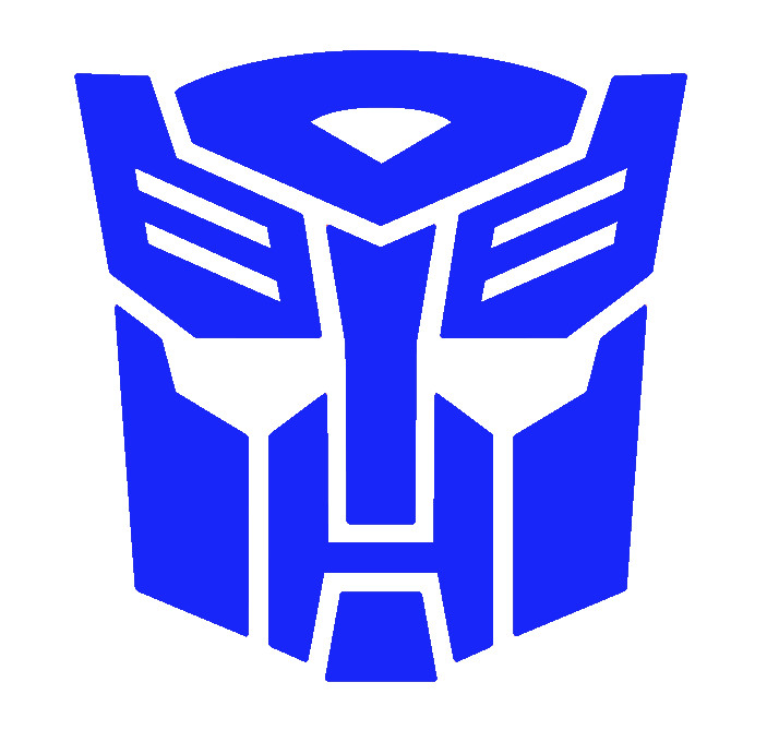 AUTOBOT TRANSFORMER, CYBERTRON, Decal Stickers for Cars, Window, Laptop, Tumbler