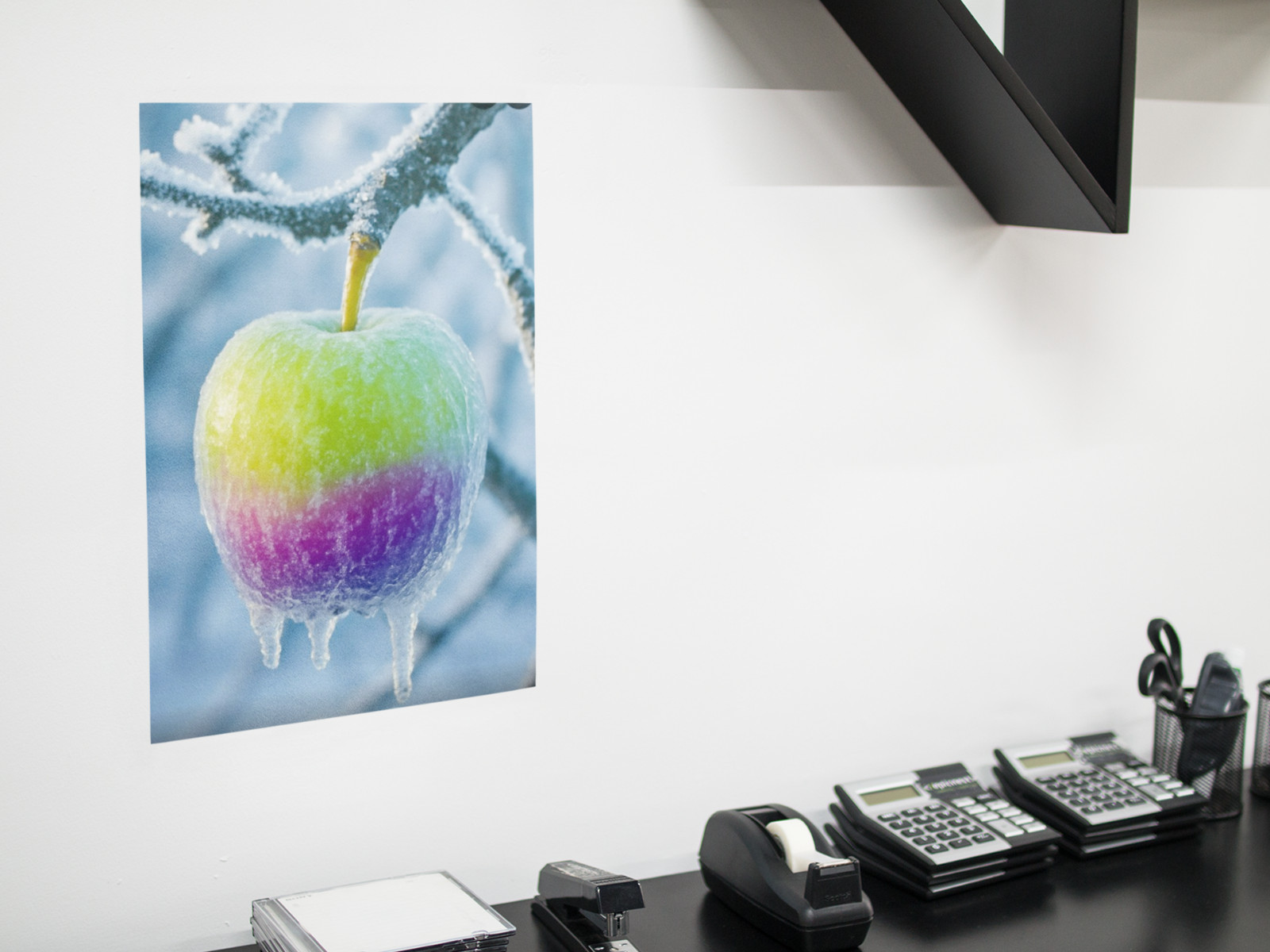 Frozen APPLE Cool Wall Graphic Vinyl Decal Poster (Removable Adhesive)