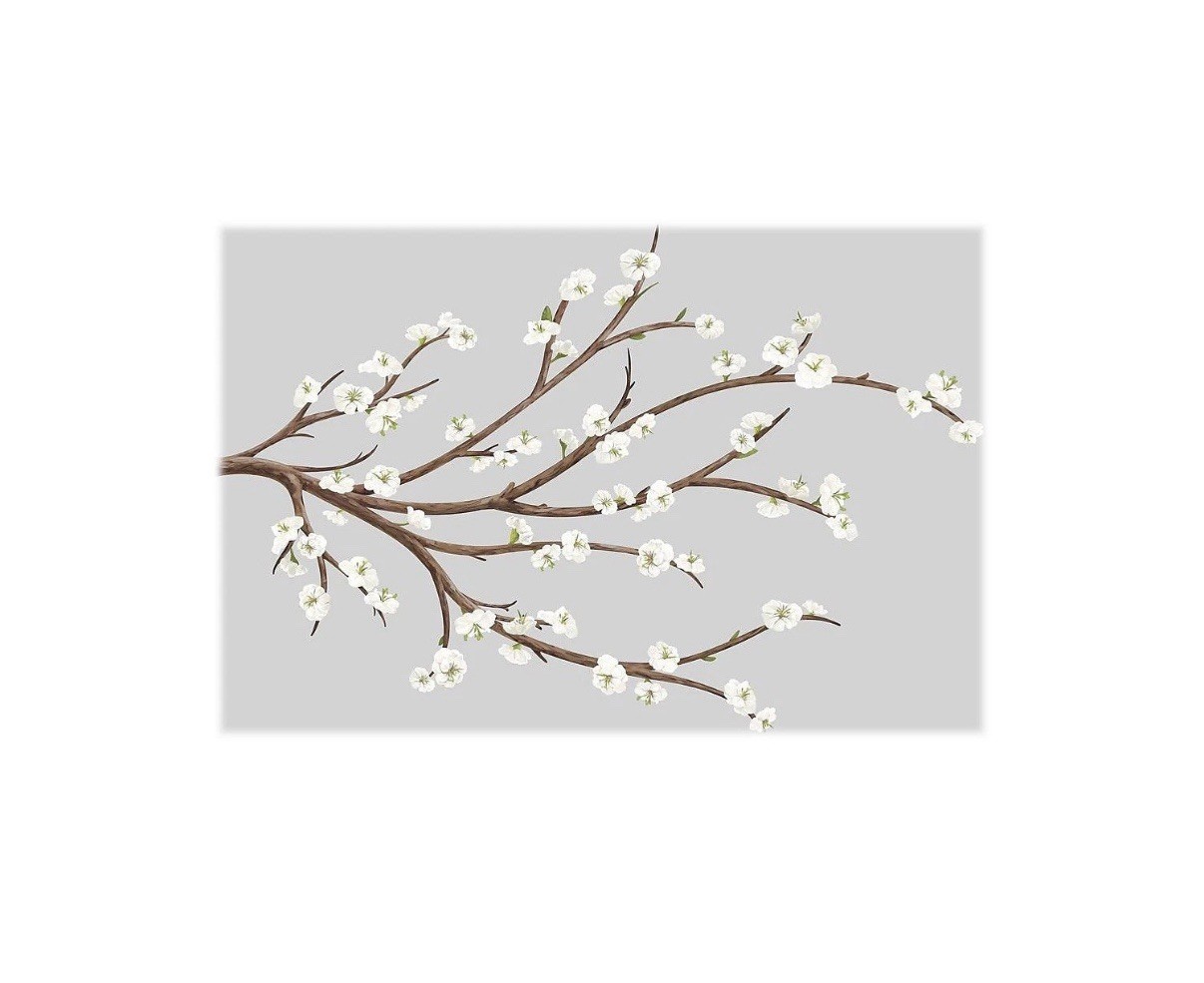 RoomMates Peel and Stick Giant Wall Contemporary Decals Botanical RMK3201GM
