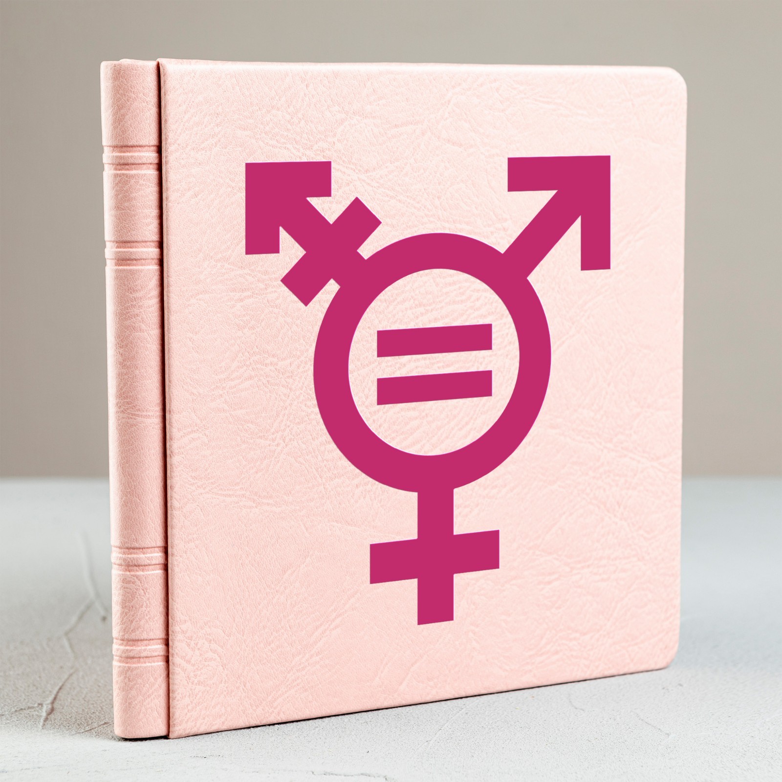 TRANSGENDER EQUALITY SYMBOL Vinyl Sticker – Gender Identity Icon – Die Cut Decal