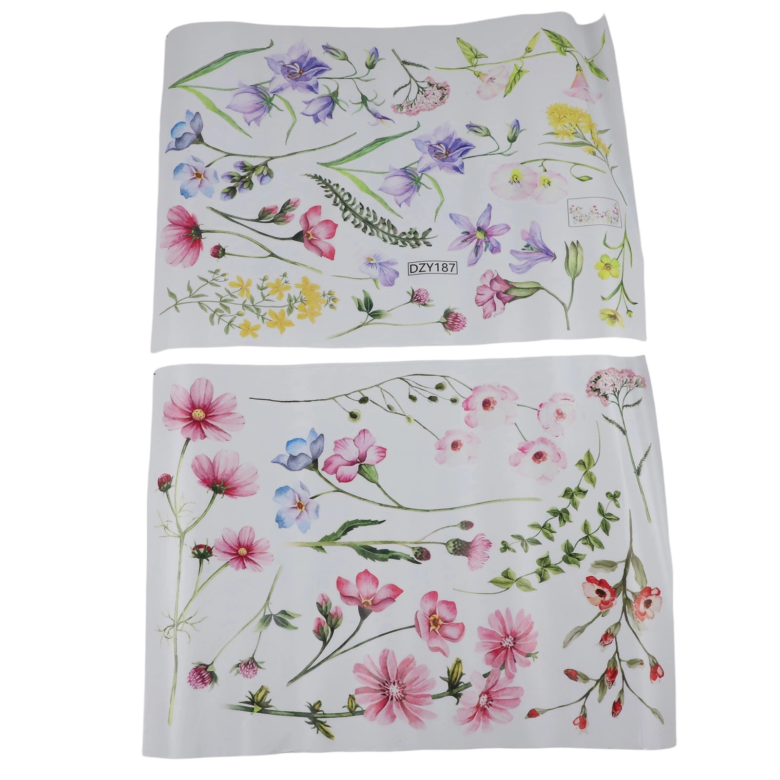 Waterproof Wall Stickers Art Stickers Bedroom Floral Sticker Green Plant