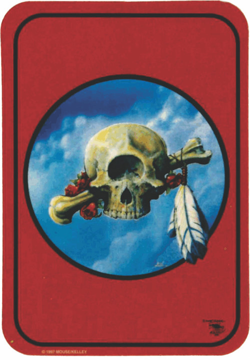 Indian Skull Sticker – 2 1/2" X 3 3/4"