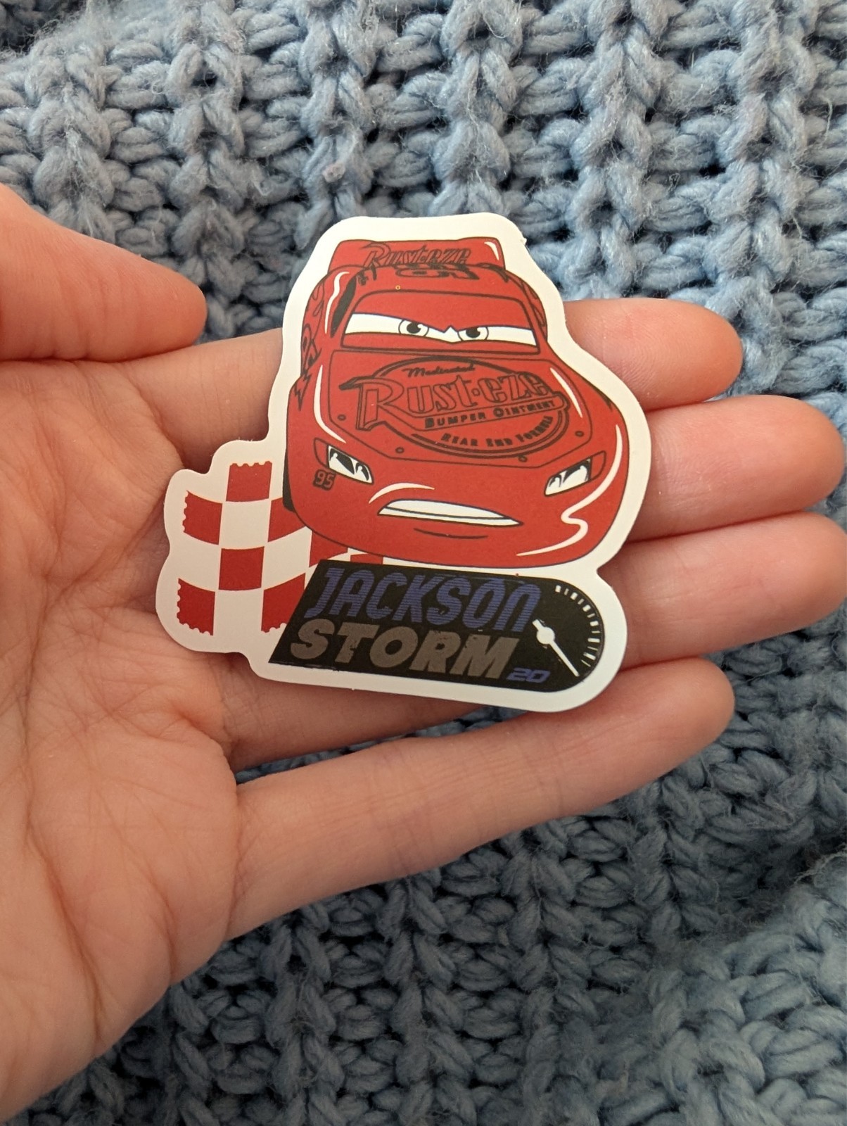 Cars, Pixar, Sticker, Disney, Lightning McQueen, Mater, Sally, Doc Hudson