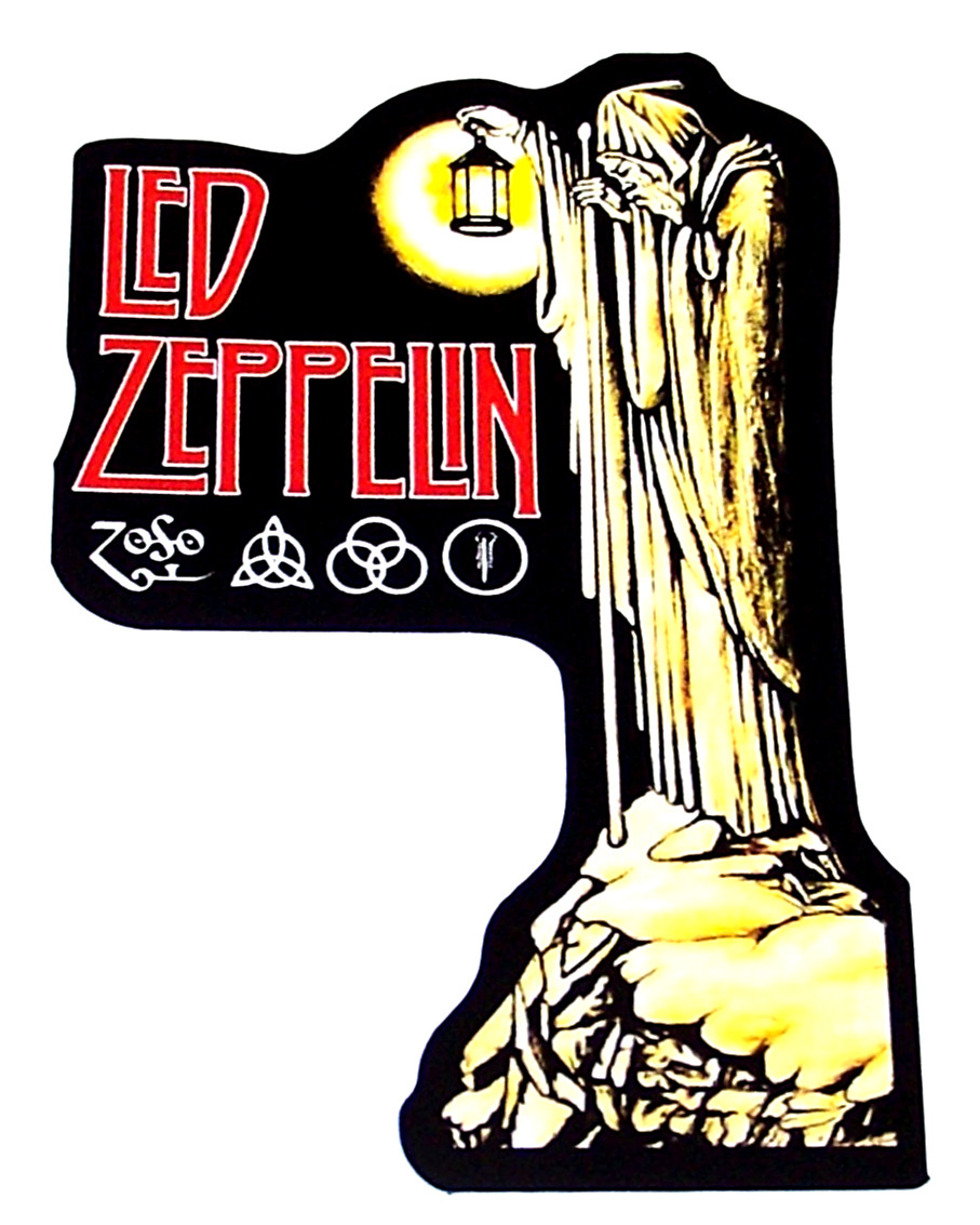 LED ZEPPELIN Die Cut LG Sticker Decal Music Band Rock Plant Bonham Led Zeppelin