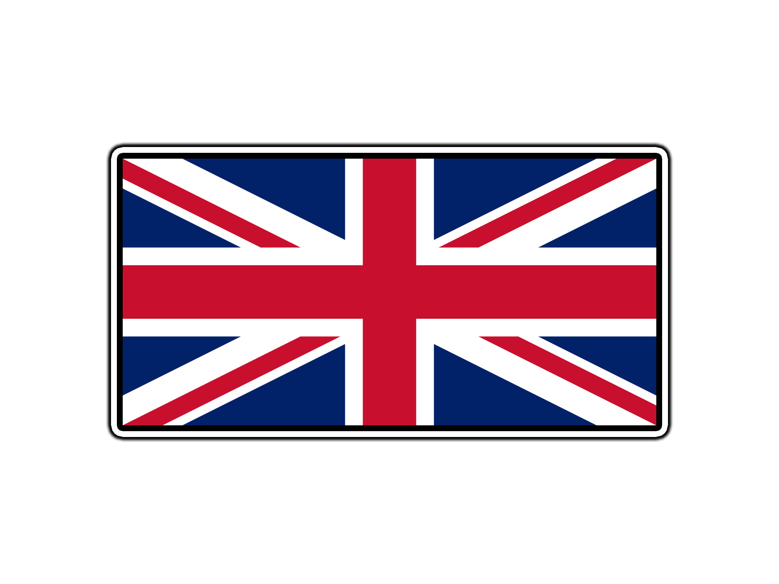 The United Kingdom Flag World Country Sticker Waterproof Vinyl Decal Car Laptop