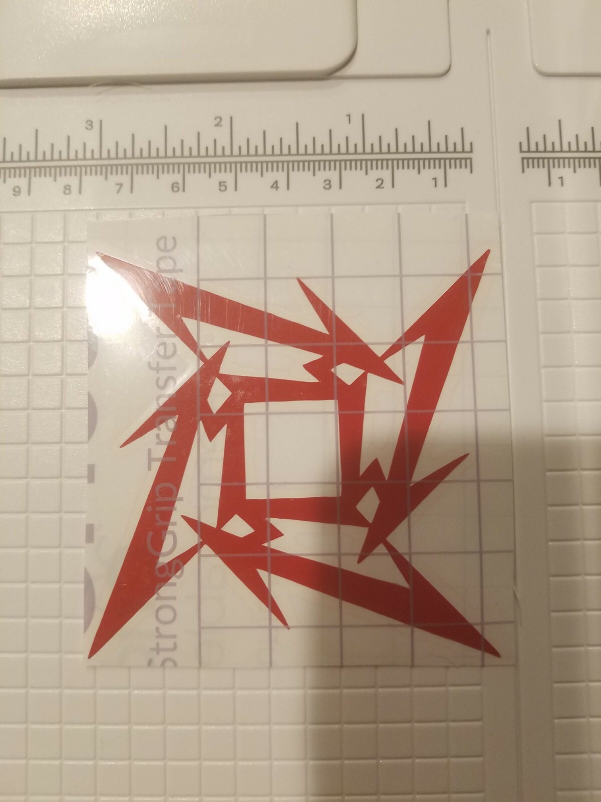 Metallica Ninja Star Logo Vinyl Decal