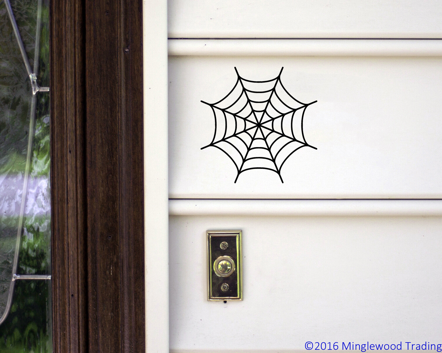Spider's Web Vinyl Decal – Halloween Spooky Webbing – V1 Die Cut Sticker