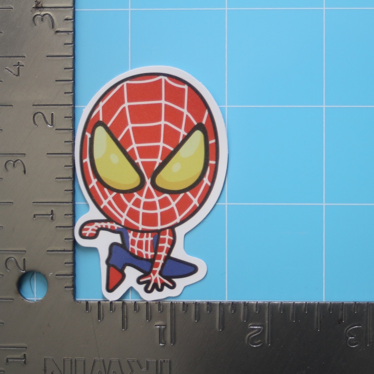 Marvel Universe Sticker (SPIDER-MAN) MCU Superheroes, Gloss PVC Decal