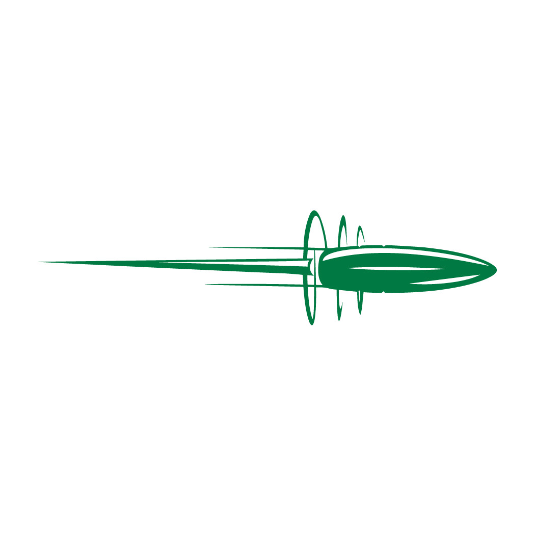 Flying Bullet Die cut decals