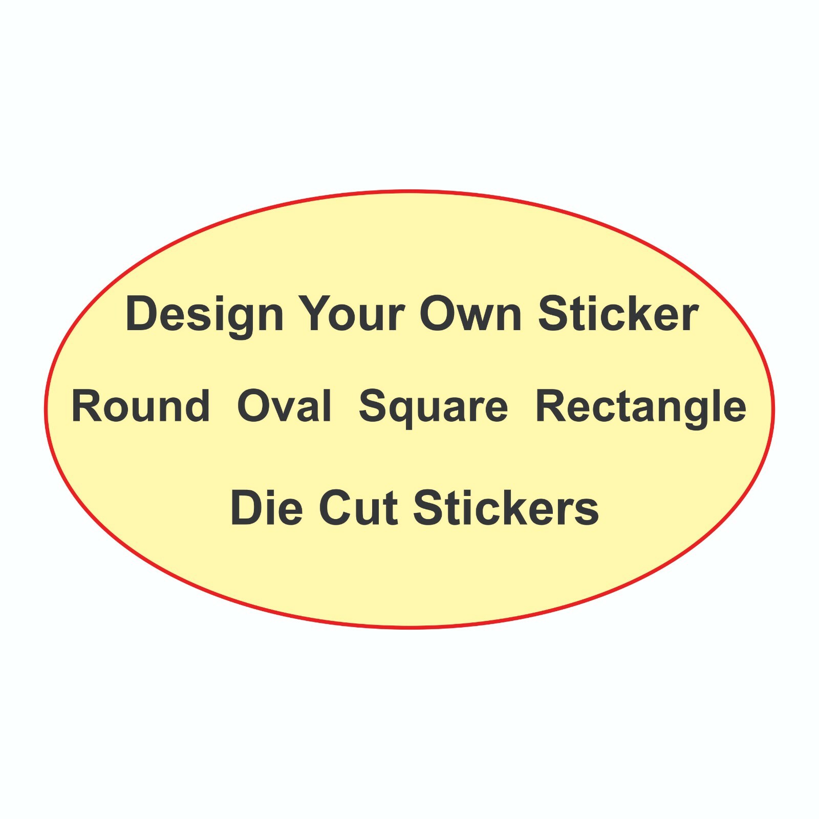Design Your Own Stickers / Decals Buy As Few as 25 Custom Made Stickers