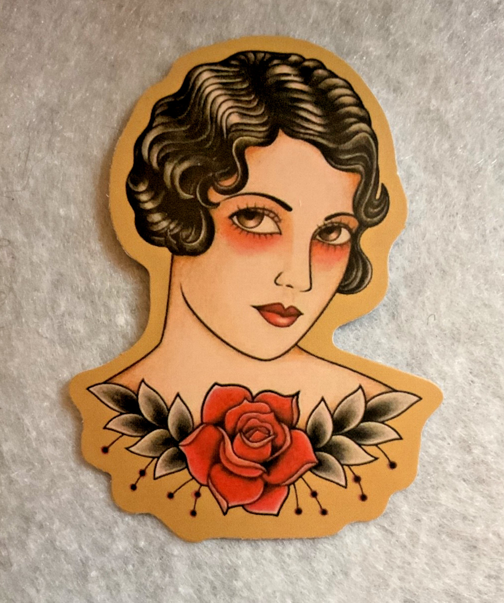 Pin-up Women Vinyl Stickers diy for helmets, cases, scuba, guitars, bumpers, mug