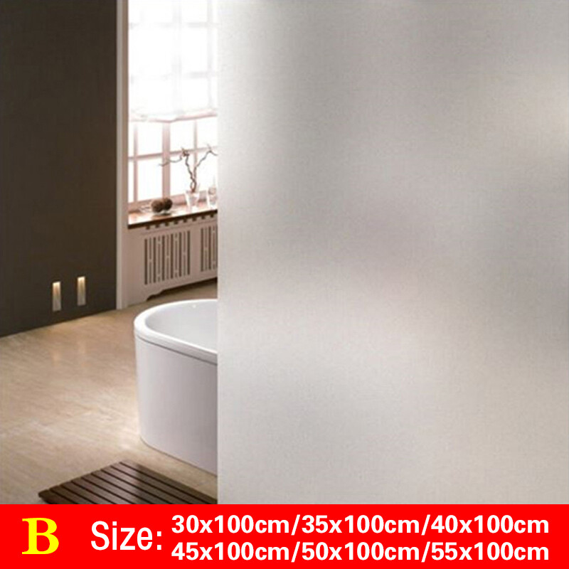3D Window Films Anti UV Blackout Privacy Bathroom Glass Stickers Home Decor 1PC