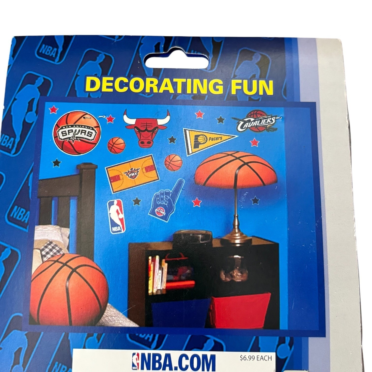 NBA 2007 Dallas Mavericks Wall Decals Peel and Stick Removable Stickers NOS
