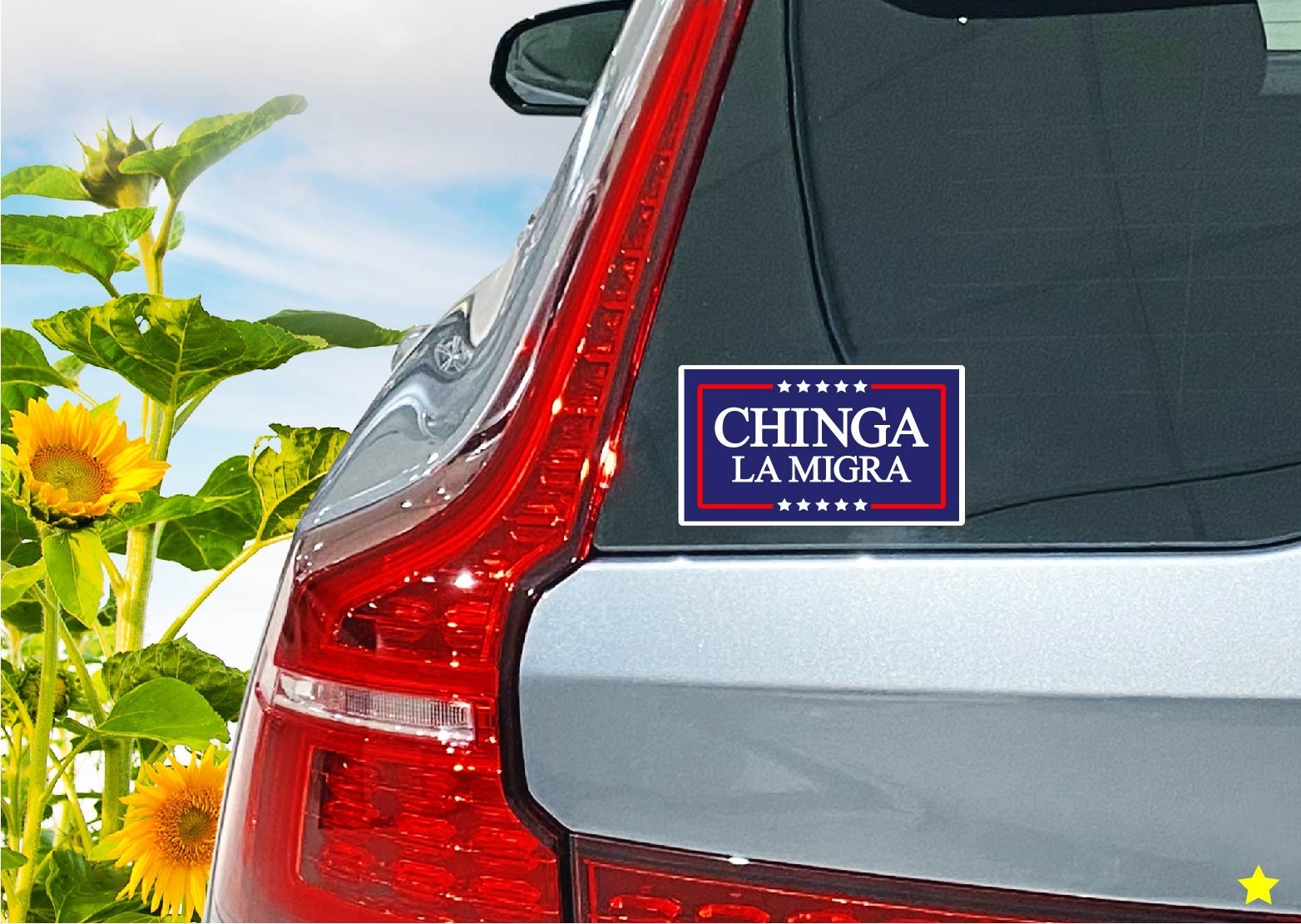 Chinga La Migra Decal Sticker Anti Ice Spanish Mexico No Kings F*** Trump MAGA